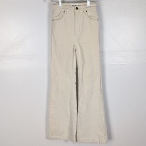 ROLLA'S Cream Boot Cut Pants